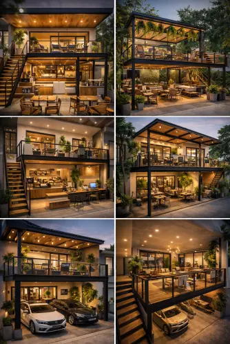 Mezannine Cafe Modern di Penjaringan