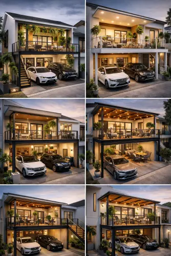 Mezannine Teras Rumah Keren di Penjaringan